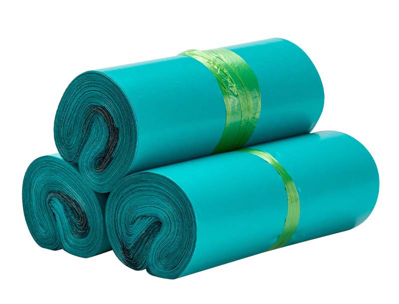 云绿色快递袋-01